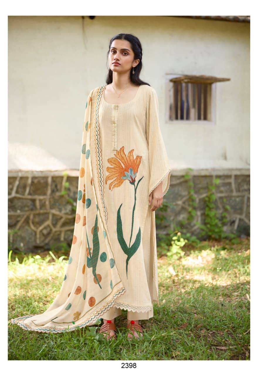 SAFAR by KIMORA SUIT 2395 TO 2398 SERIES Stylish Beautiful Colourful Pure self weave cotton Dresses At Wholesale Price